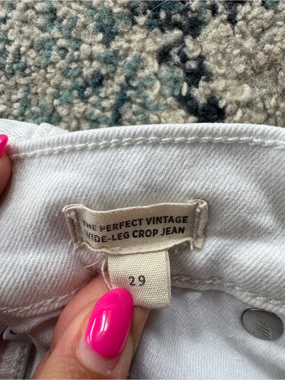 Madewell The Perfect Vintage Wide-leg Crop Jean
Size 29 - Picture 5 of 7